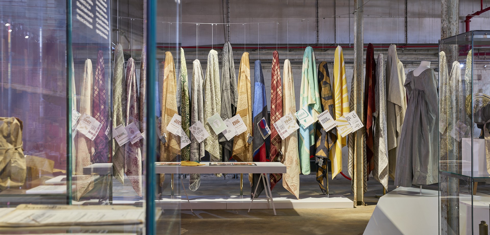 Blick in die Ausstellung IBENA