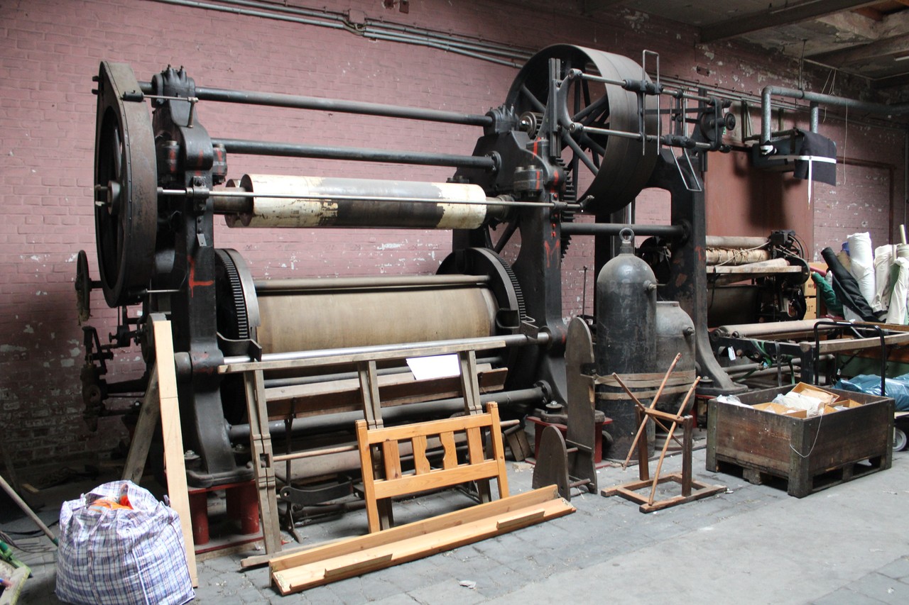 Historische Textilmaschine