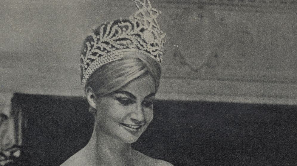 Marlene Schmidt als Miss Germany 1961