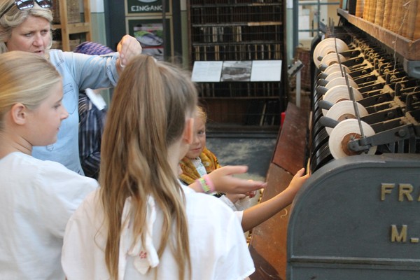 Eine Führung mit Kindern