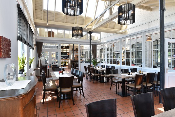 Blick ins Restaurant "Schiffchen".